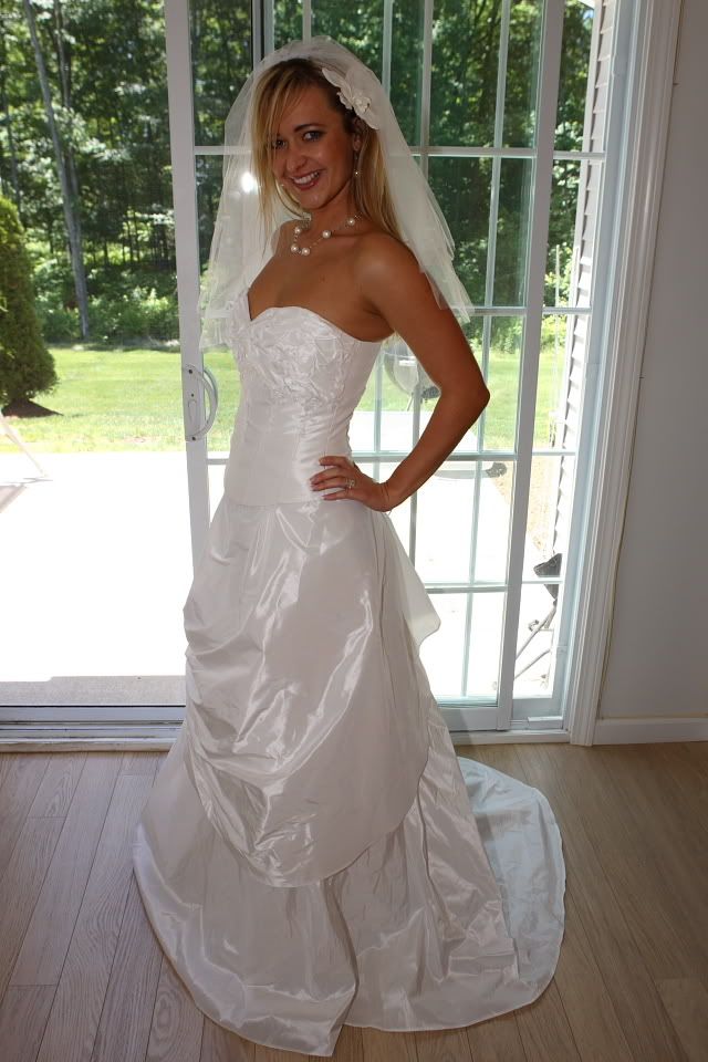 2 Piece wedding gown