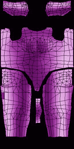 venus body suit map