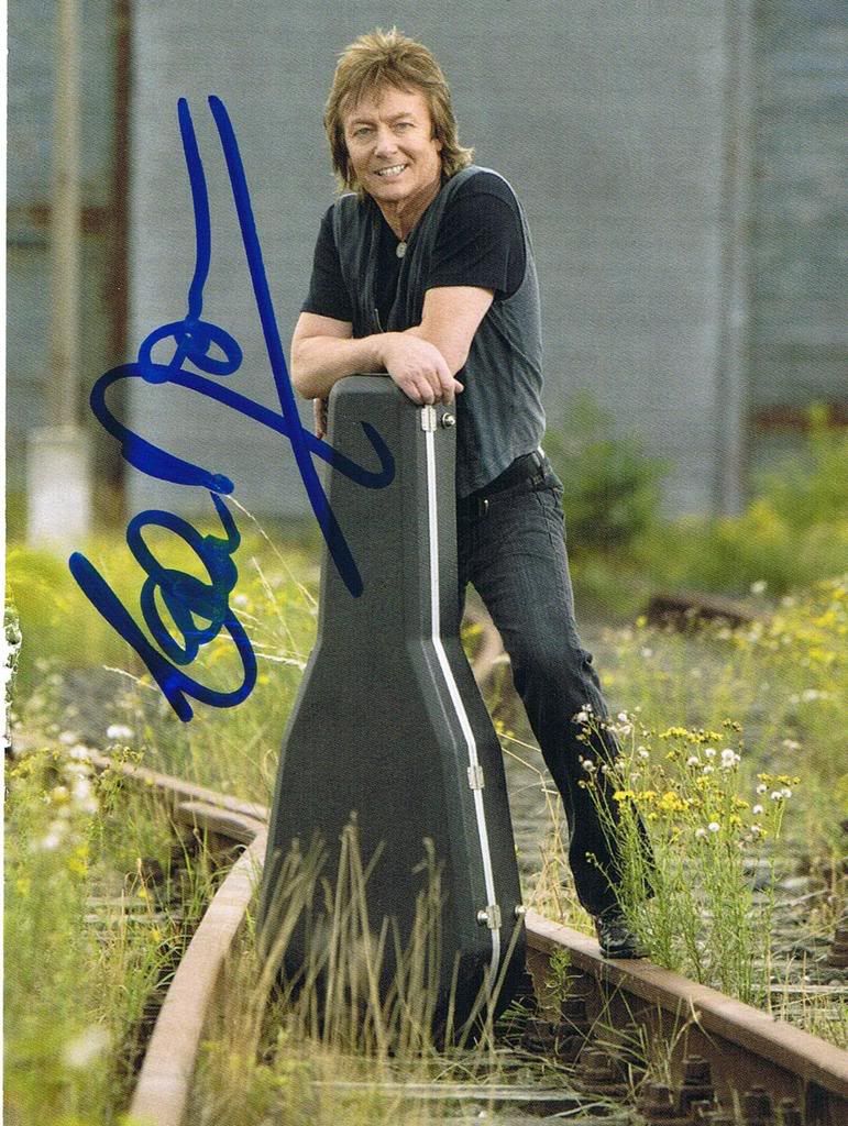 Chris Norman Smokie Autograph Photo By Caribbean Queen Photobucket