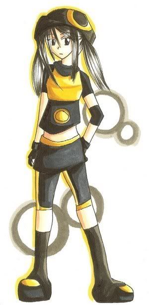 Pokemon Name: Umbreon. Human Name: Rin Age: 15. Height: 5'5. Weight: 102