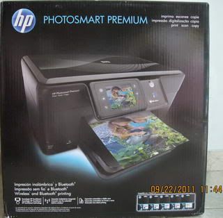 Caixa da Impressora HP Photosmart Premium C309g