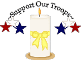Candle For Our Troops Pictures, Images and Photos