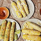 Corn on the cob 3 ways recipe