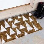 DIY Holiday Doormat Project