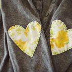 heart elbow patches d.i.y. tutorial