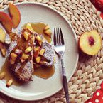Peaches and Cream French Toast recipe