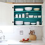 Colored Kitchen Cabinets