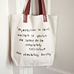 Favorite Quote Tote Bag