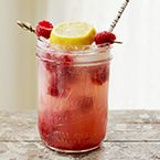 Smashed Raspberry Lemonade Cocktail
