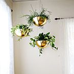 Vintage Brass Planters