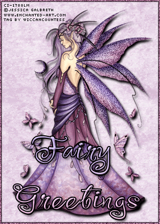 Lavendar Moon Fairy by Jessica Galbreth