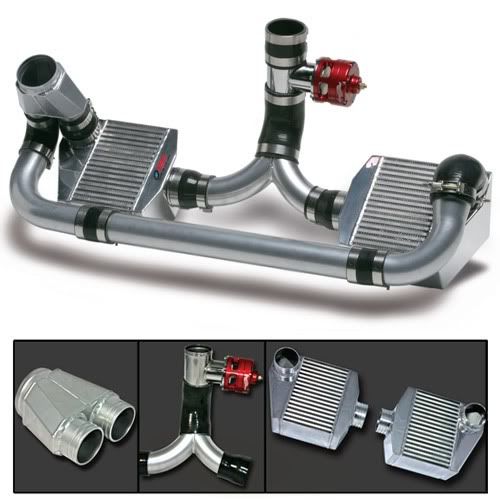 For Sale PRO CHARGER TWIN INTERCOOLERS AND PIPING FOR FOX "NEW IN BOX