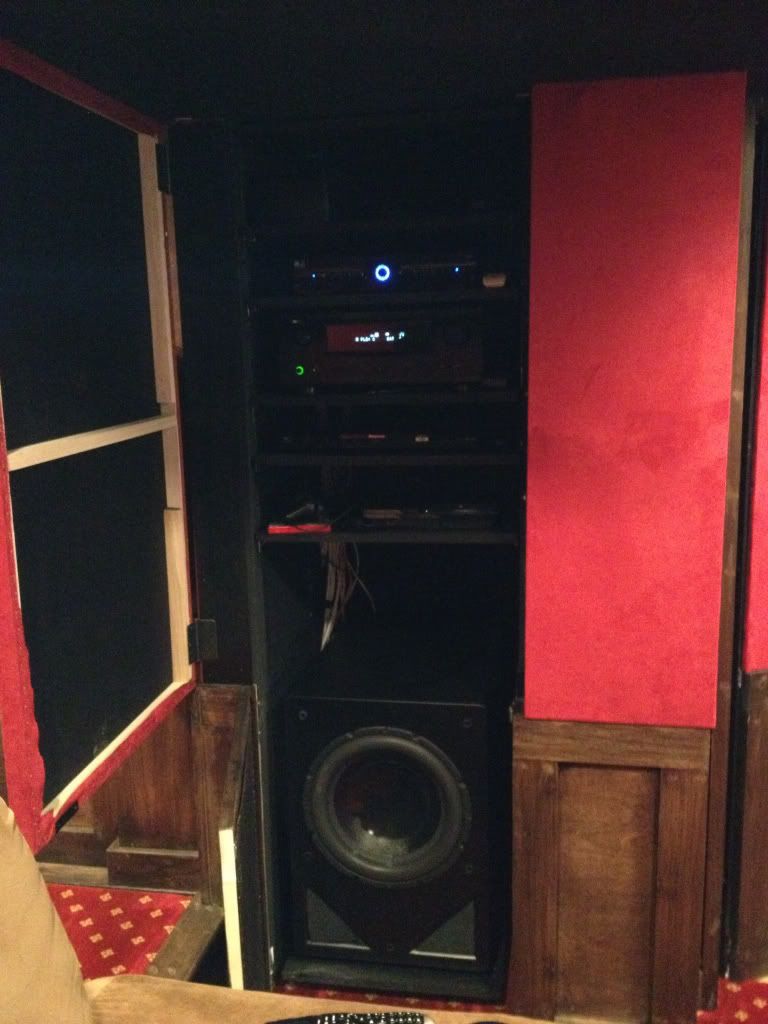 Diy home theater rack Diy home theater rack