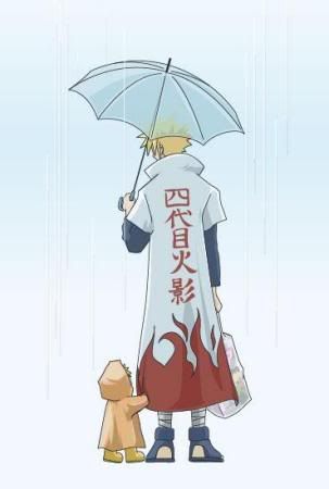 753e.jpg Yondaime and baby Naruto image by YinKeket