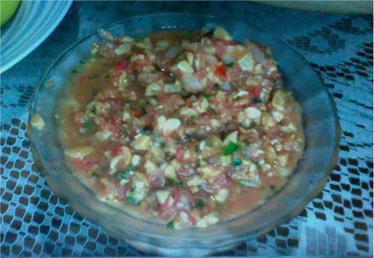 Ceviche de ManÃas Ceviche de ManÃas