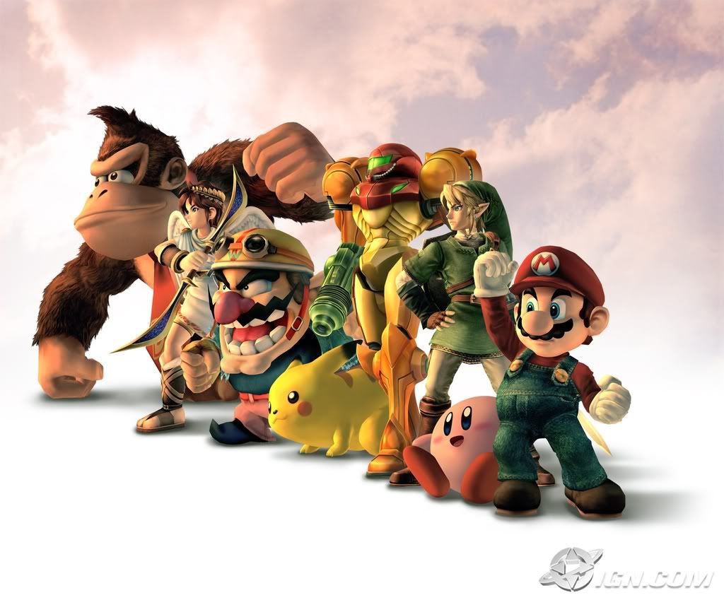 super smash bros brawl wallpaper