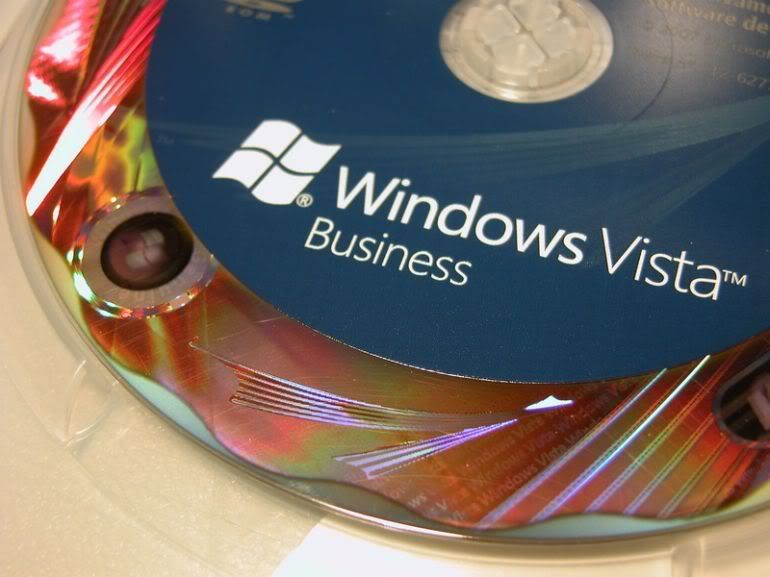 Странная голограмма на диске Windows Vista