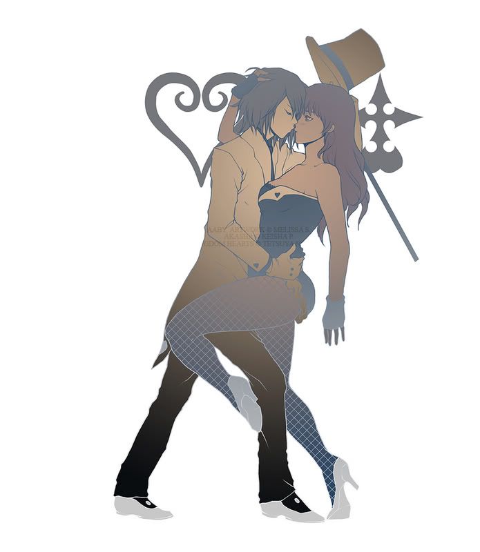 anime couples dancing. anime couple Image