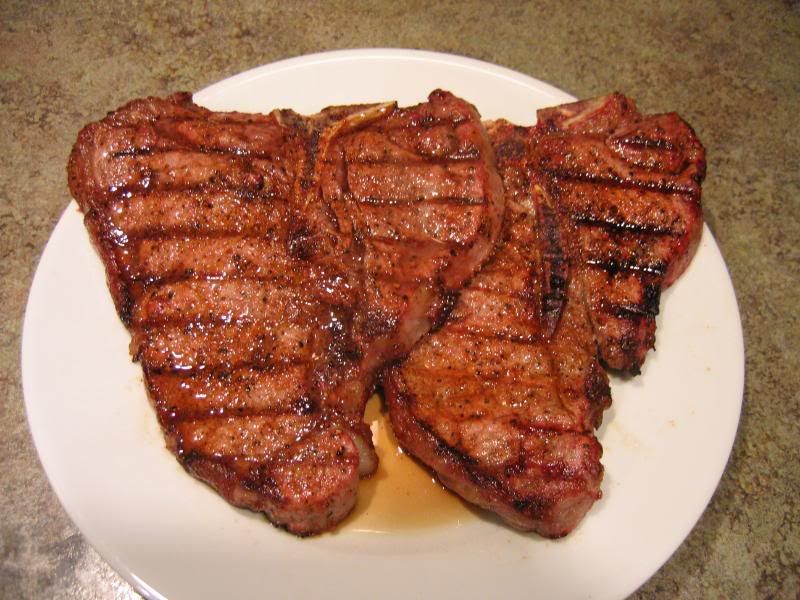 Friday Night Steaks... — Big Green Egg Forum