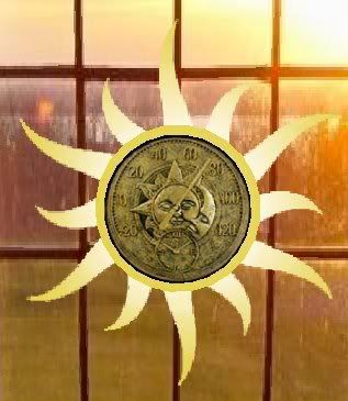 Garden Sun Clock