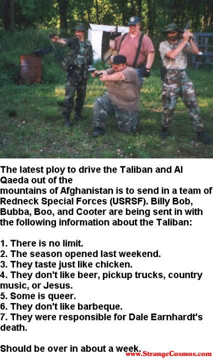 Red neck military