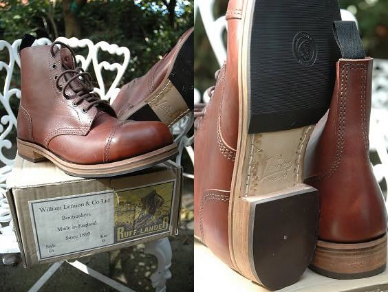 william lennon derby boots
