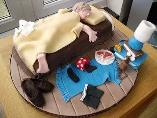 Asleep In Cake