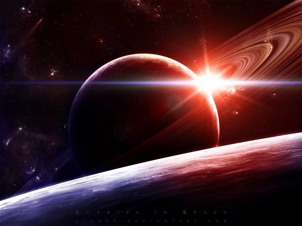 Space Sunrise Picture