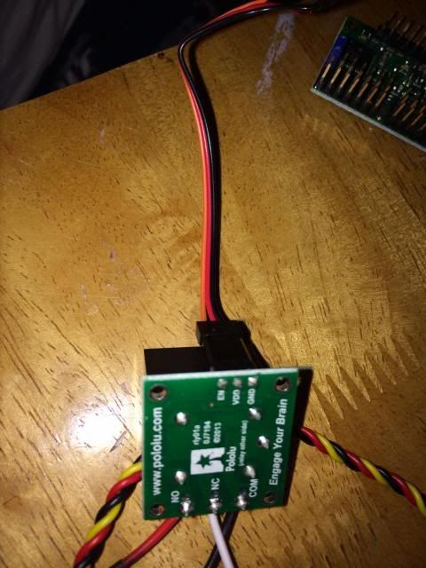 So I got the parts and wired everything up, here's some 