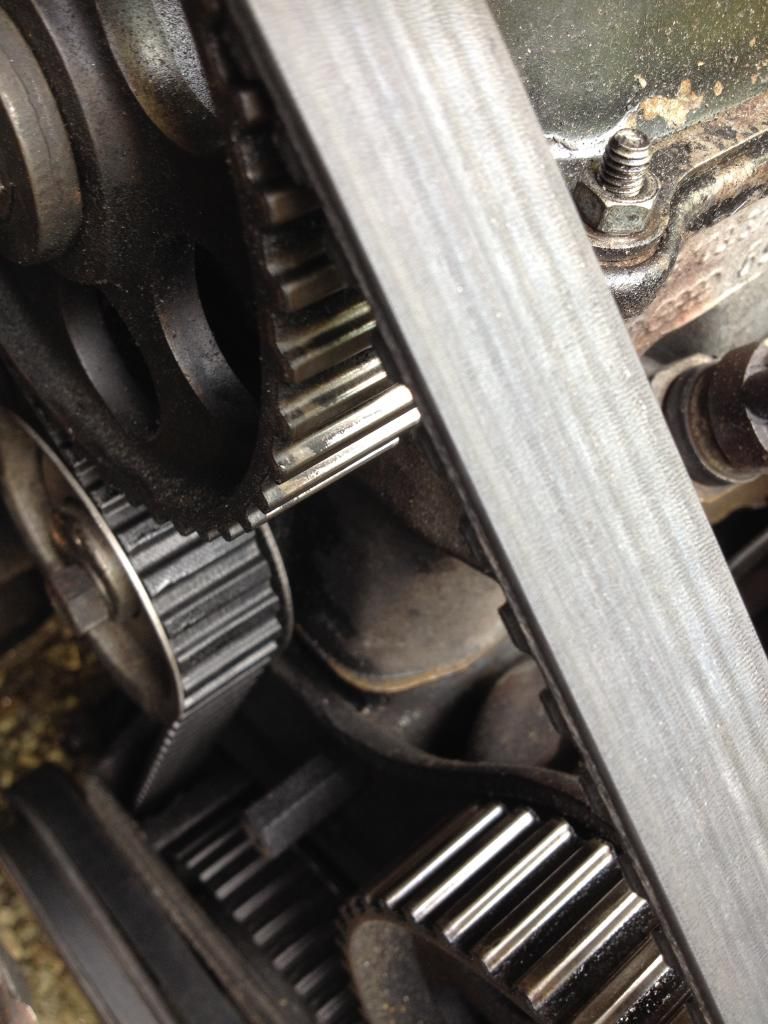 timing belt misalignment?