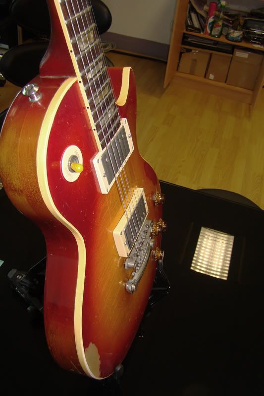 gibson les paul sunburst tiger stripe. Model Name: Gibson Les Paul