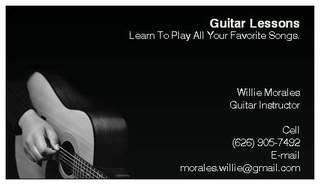 Guitar Lessons Flyer