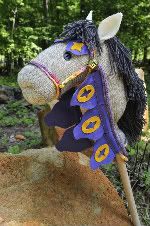 "Secret Santa's" Hobby Horse fit for a knight