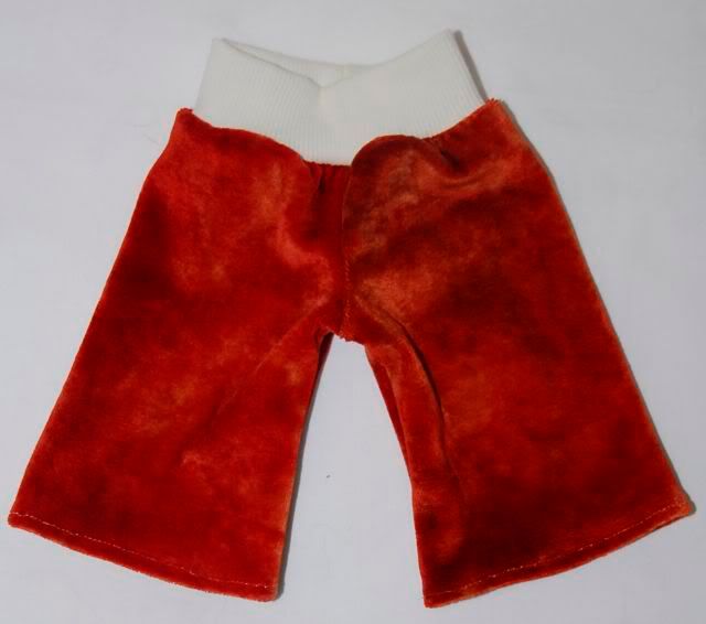 OBV Yoga Pants for Dolls (red)