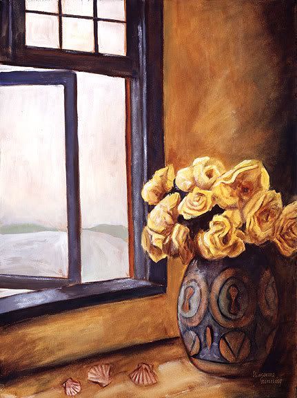 Yellow Roses and Shells by the Sea Pictures, Images and Photos