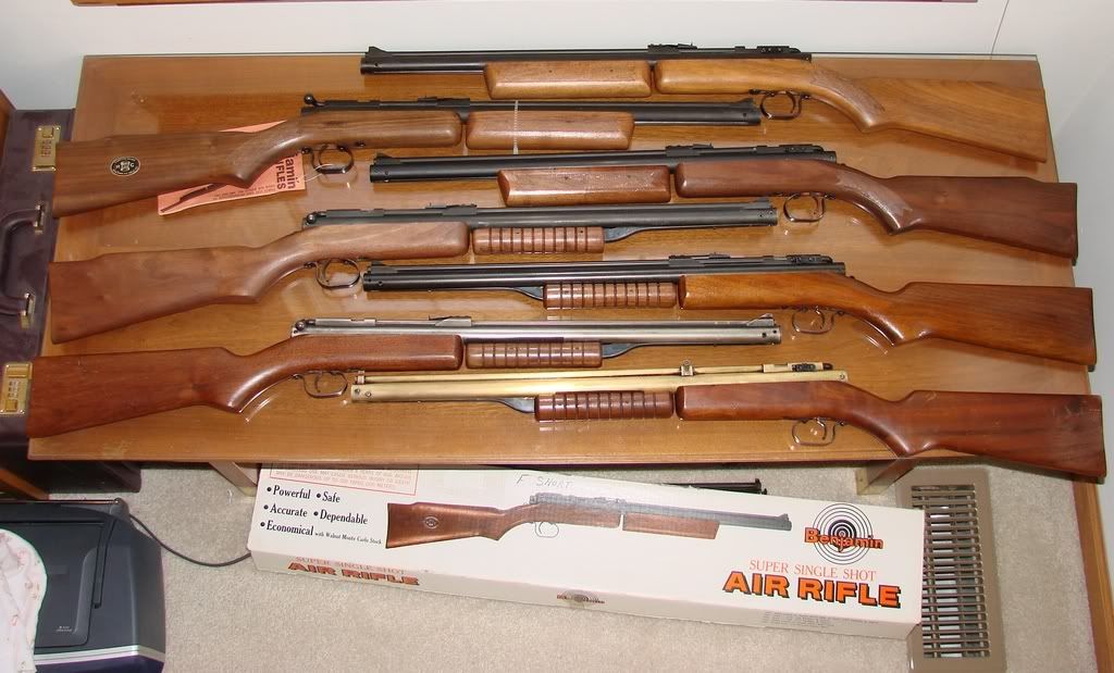 My Benjamin rifle collection Canadian Airgun Forum
