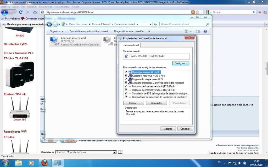 Problema Conexion Wifi Windows Vista