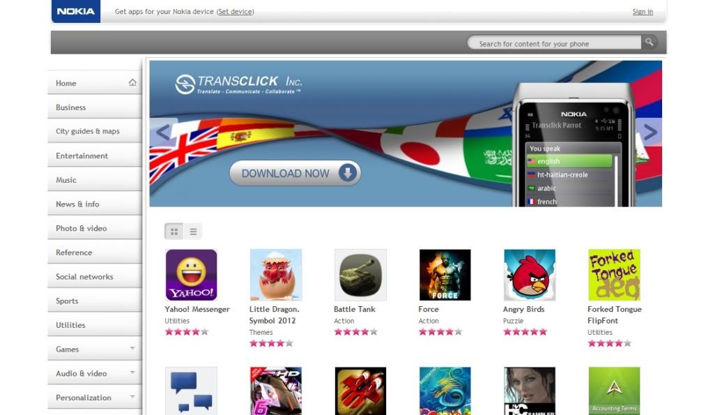Nokia App Store