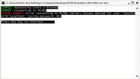 Kuroda - I have a problem with the Server. - RaGEZONE Forums