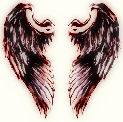 Angel wings tattoos for girls