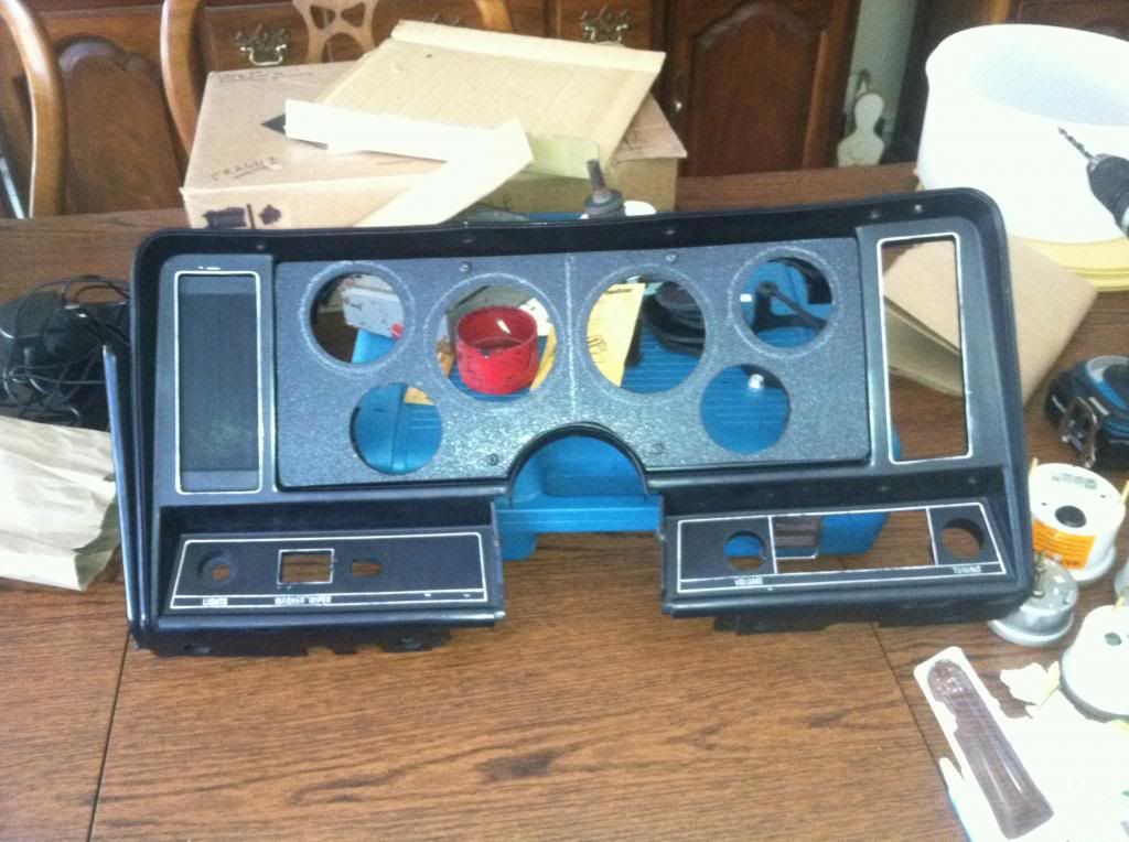 70 nova custom dash cluster Chevy Nova Forum