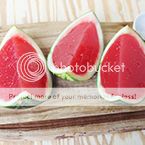 Fresh Watermelon Jello and Sea Salt