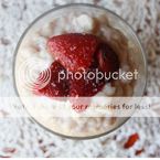 Rice Pudding with Roasted Strawberries recipe