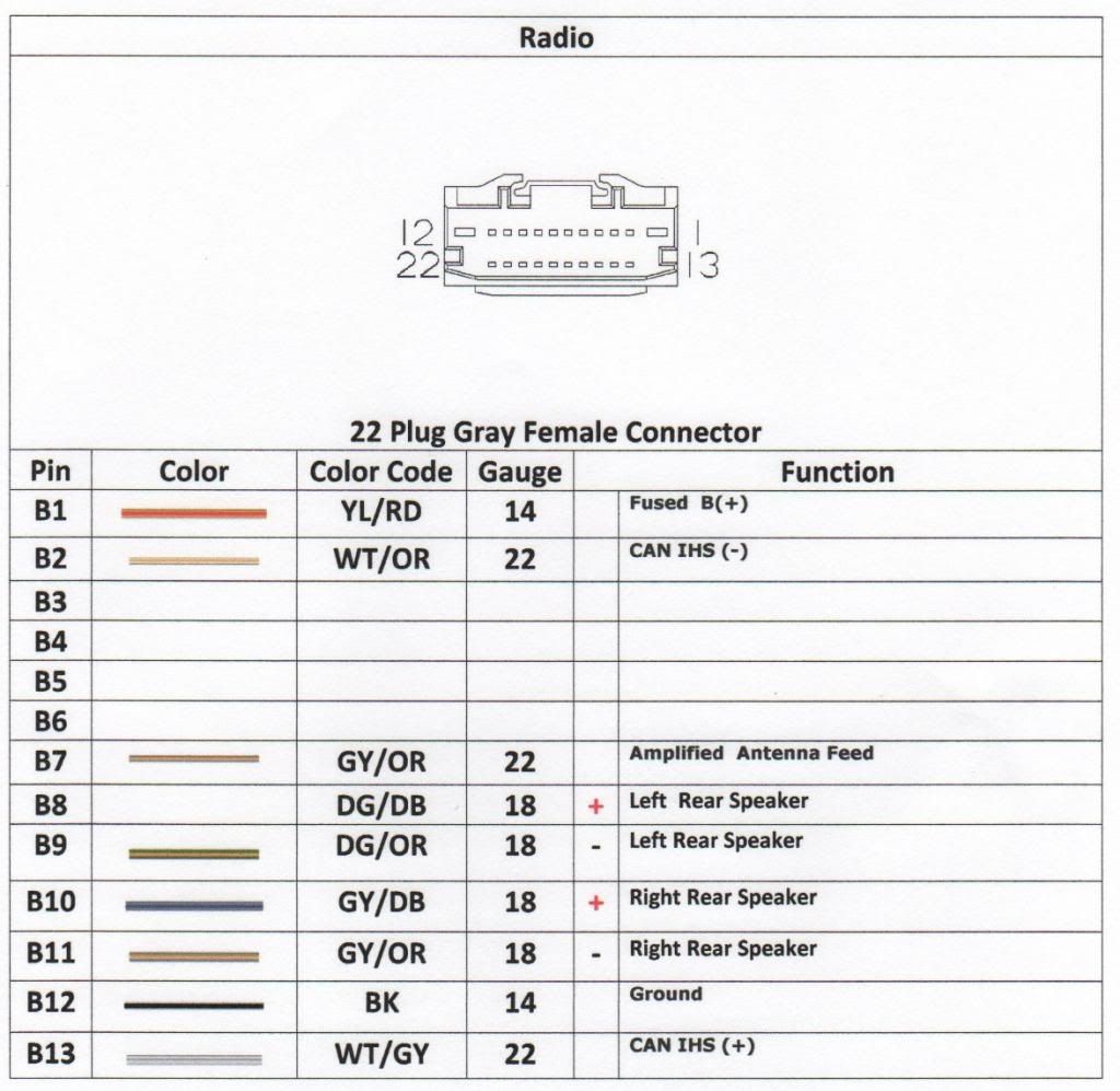 2010 Dodge Avenger Radio Wiring Diagram Pictures - Wiring Diagram Sample