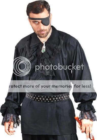 Renaissance Gothic Pirate Medieval Cofres Shirt  