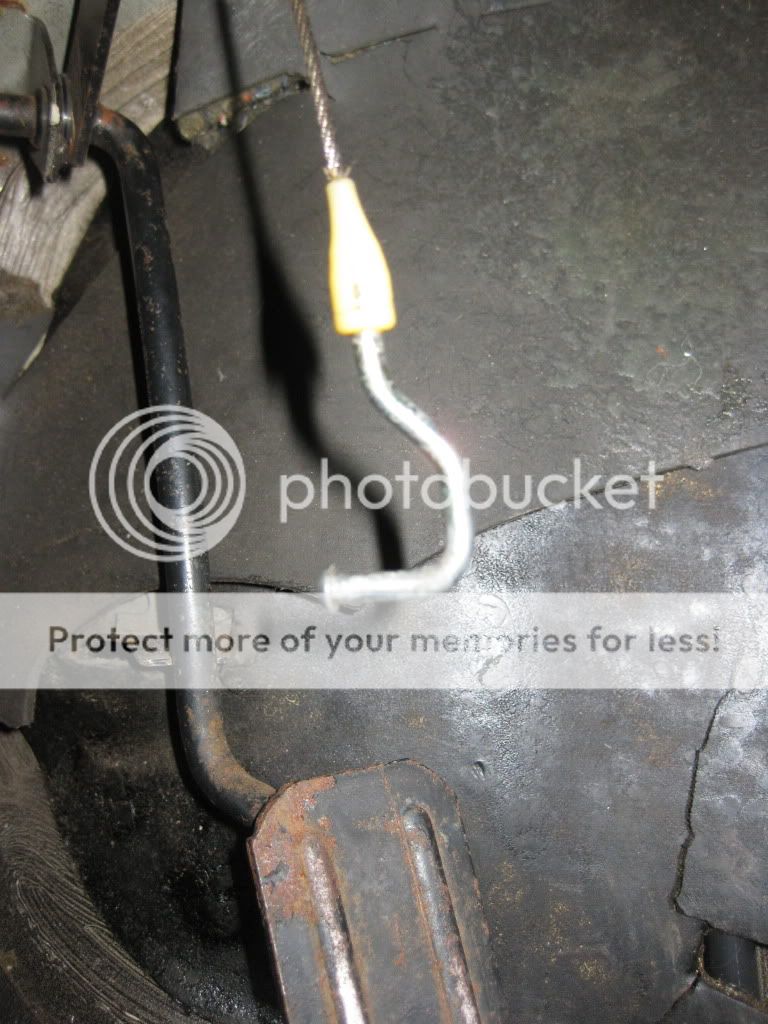 View topic How to fix accelerator cable at pedal (once and for all