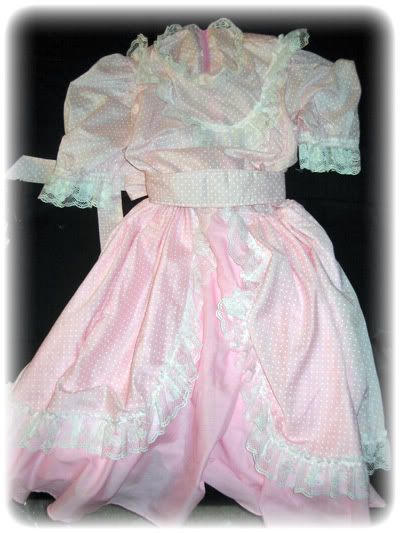 Hand-Made Pink Polka Dot JSK