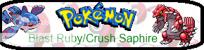 Pokemon Blast Ruby & Crush Saphire